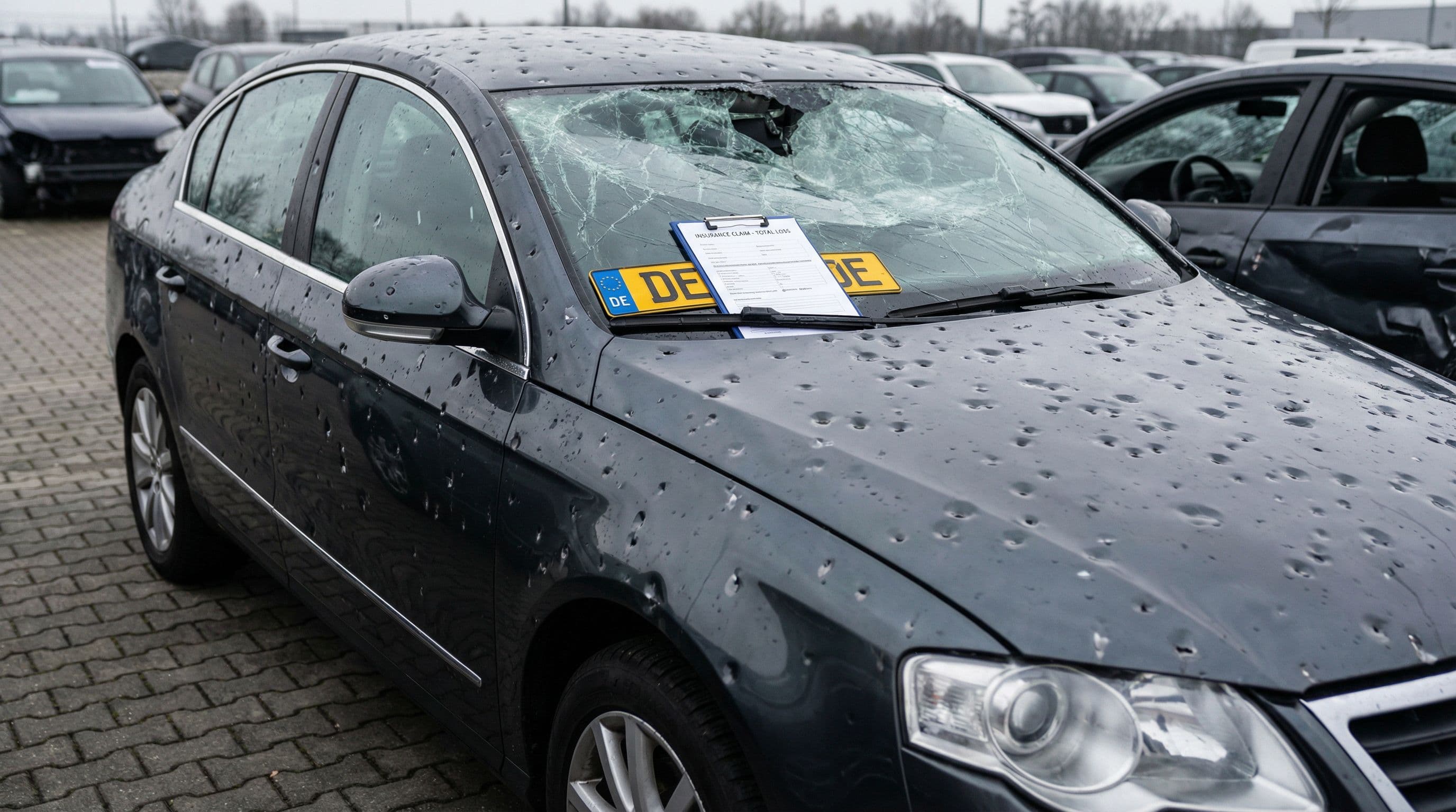 Hagelschaden: wirtschaftlicher Totalschaden